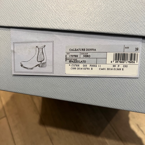 Prada leather ankle boots - Picture 2 of 6